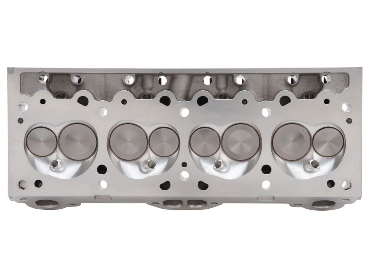 Edelbrock Cylinder Head, Pontiac, Performer D-Port, 72CC Chambers, for Hydraulic