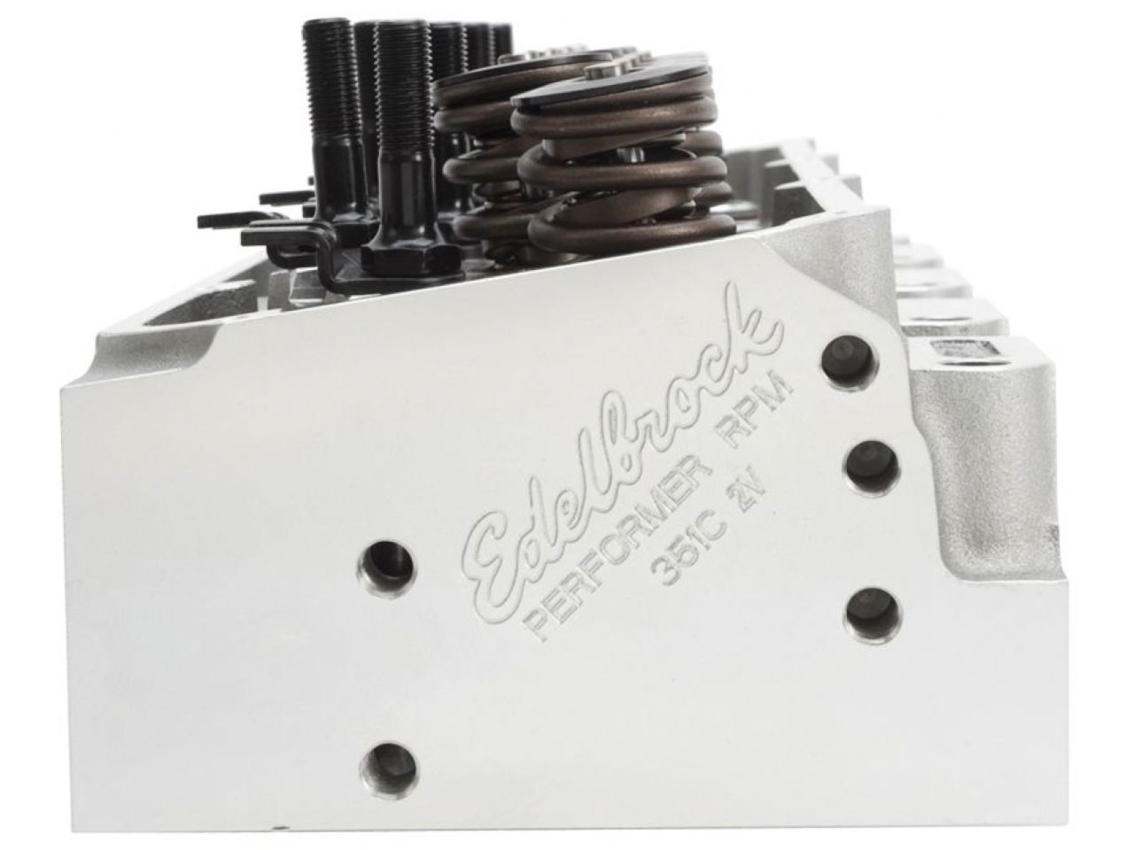 Edelbrock Cylinder Head, SB Ford, Performe RPM, 351 Cleveland, for Hydraulic