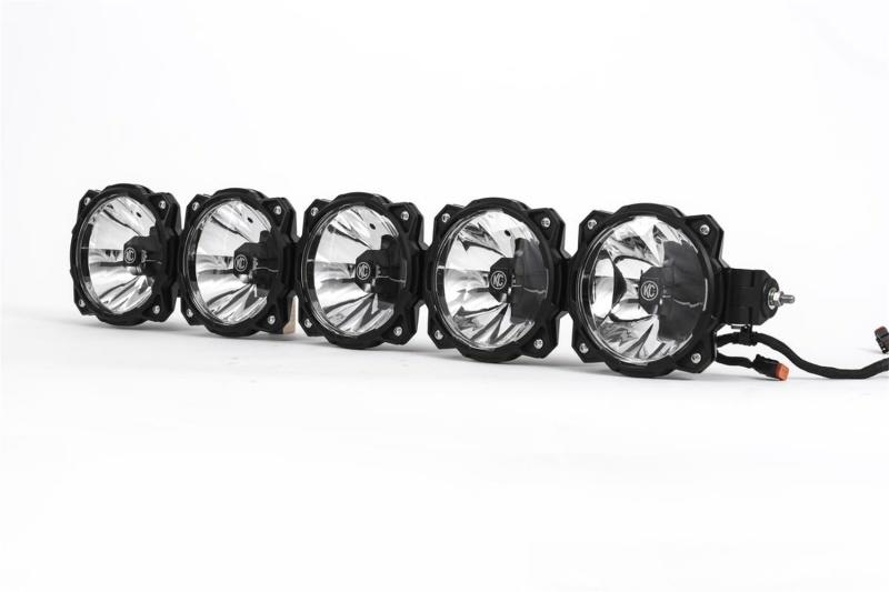 KC HiLiTES Polaris RZR 32in. Pro6 Gravity LED 5-Light 100w Combo Beam Overhead Light Bar System 91309 Main Image