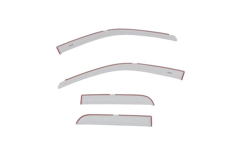 AVS 15-18 RAM 1500 Quad Cab Ventvisor Color Match Window Deflectors 4pc - Bright White CC 994003-PW7 Main Image