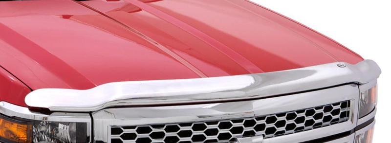 AVS 97-04 Dodge Dakota (Behind Grille 3 Pc) High Profile Hood Shield - Chrome 680751 Main Image