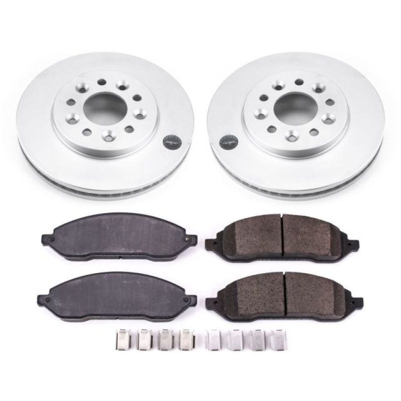 PowerStop PSB Z17 Evolution Coated Kit Brakes, Rotors & Pads Brake Kits - Performance Blank main image