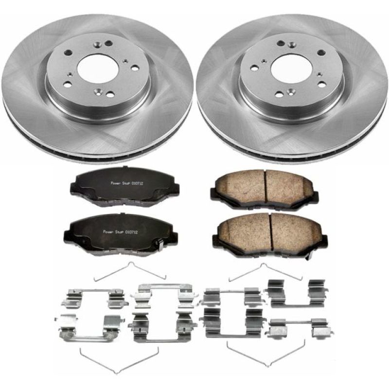 PowerStop PSB Autospecialty Kit Brakes, Rotors & Pads Brake Kits - OE main image