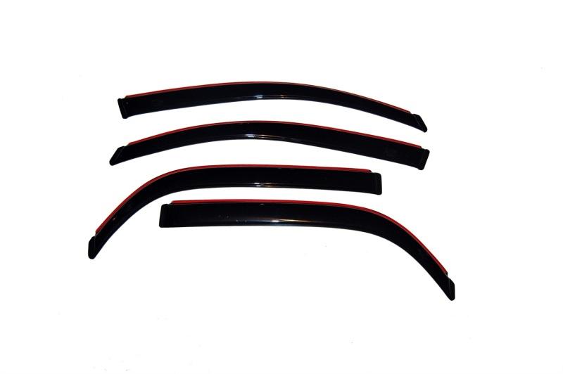 AVS 05-09 Chevy Equinox Ventvisor In-Channel Front & Rear Window Deflectors 4pc - Smoke 194319 Main Image