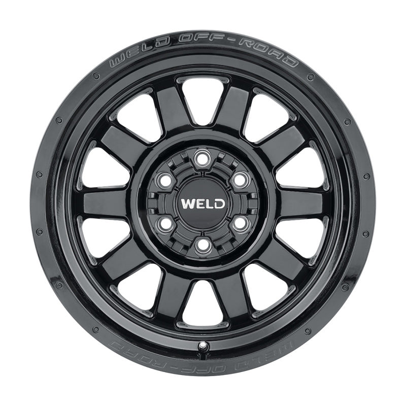 Weld Off-Road W168 18X9 Stealth 8X165.1 ET00 BS5.00 Gloss Black 125.1 W16889082500