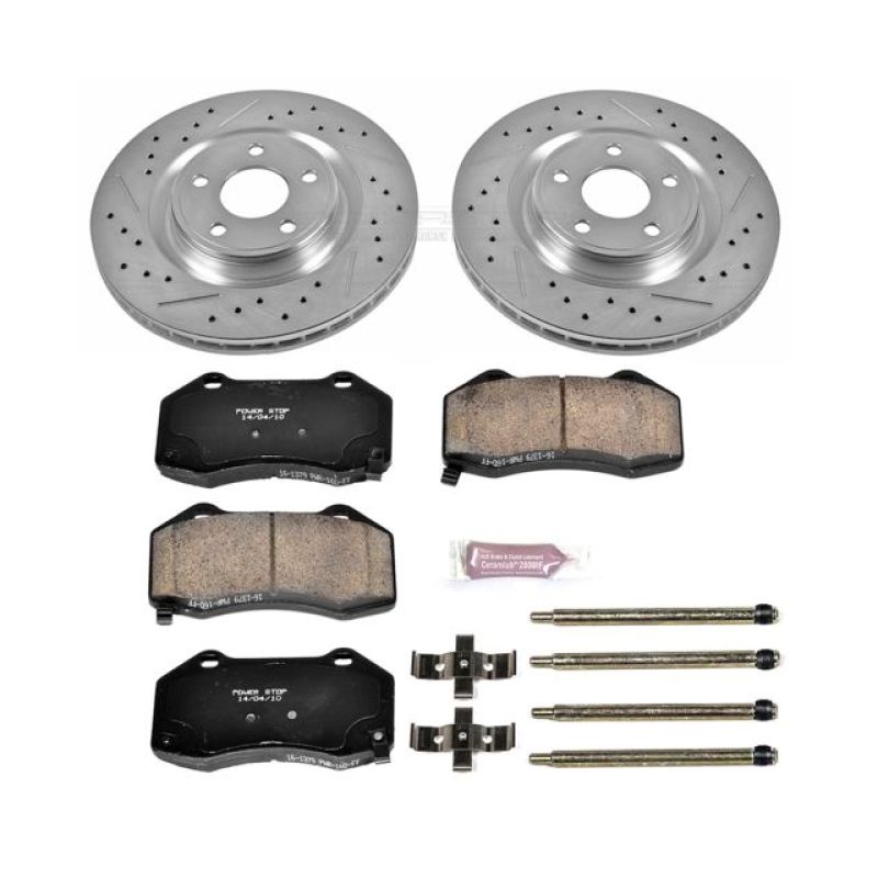 PowerStop PSB Z23 Evolution Kit Brakes, Rotors & Pads Brake Kits - Performance D&S main image