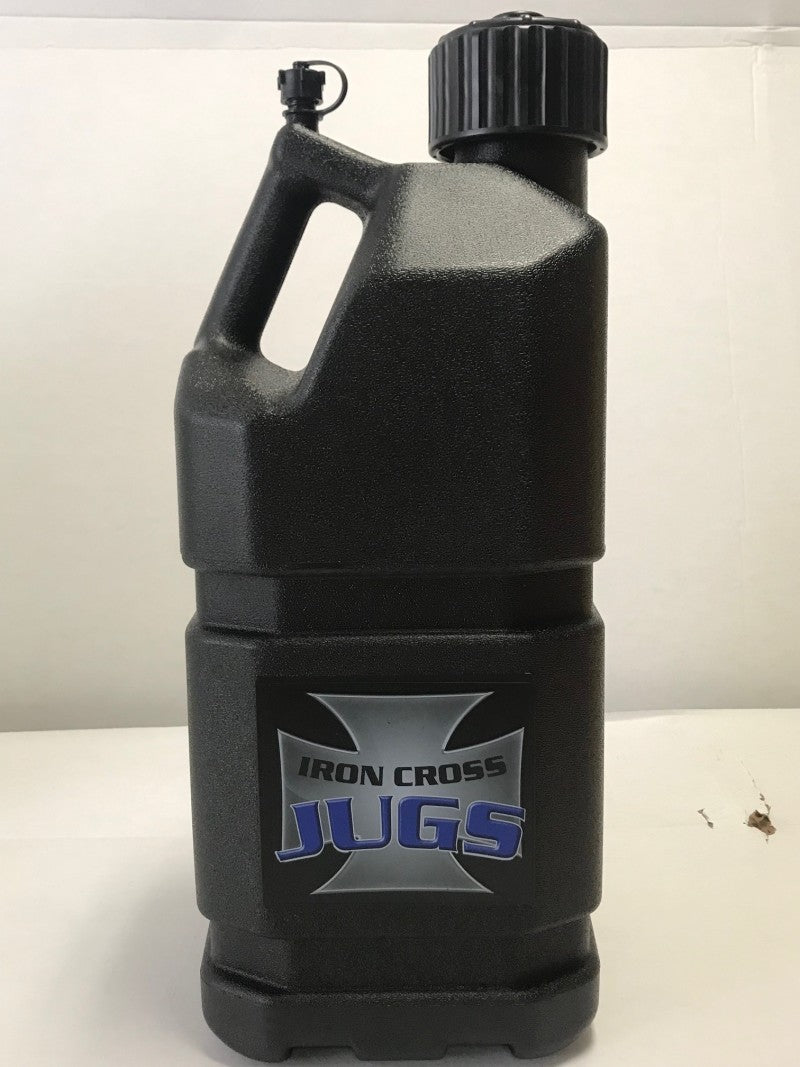 Iron Cross 5 Gallon Utility Jug - Black 5005BK