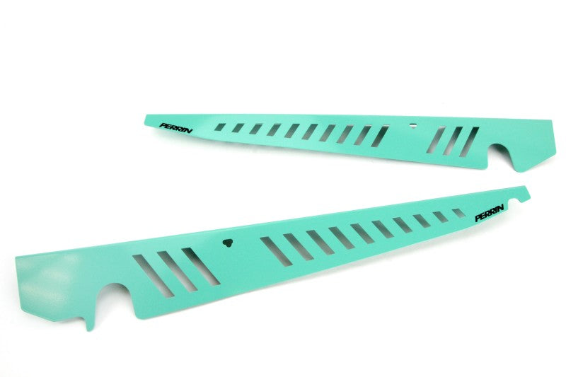 Perrin 2015+ Subaru WRX/STI Fender Shroud Set - Hyper Teal PSP-ENG-550TE