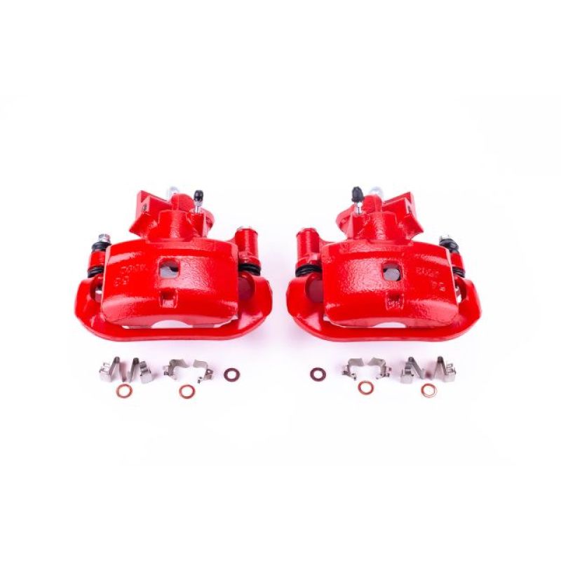 PowerStop PSB Red Calipers Brakes, Rotors & Pads Brake Calipers - Perf main image