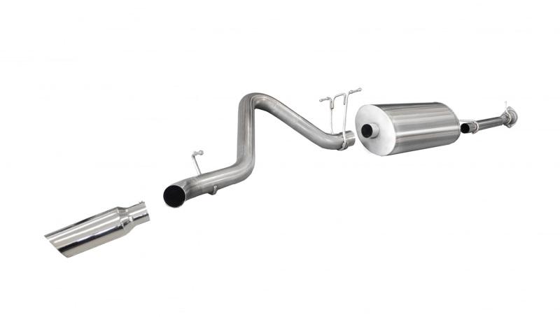 Corsa/dB 11-12 Chevrolet Silverado Reg. Cab/Long Bed 2500 6.0L V8 Polished Sport Cat-Back Exhaust 24790 Main Image