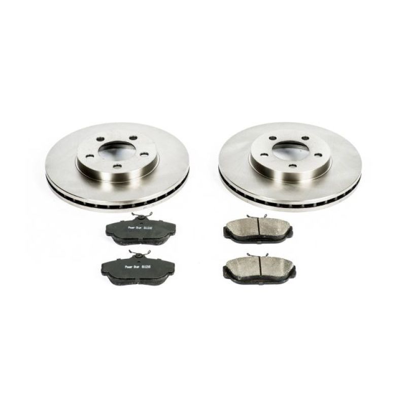 PowerStop PSB Autospecialty Kit Brakes, Rotors & Pads Brake Kits - OE main image