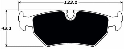 Porterfield Brake Pads for 1993 JAGUAR XJ 6
