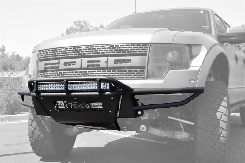 Addictive Desert Designs 10-14 Ford F-150 Raptor Race Series Front Bumper for 4 Duallys F014142370103 Main Image