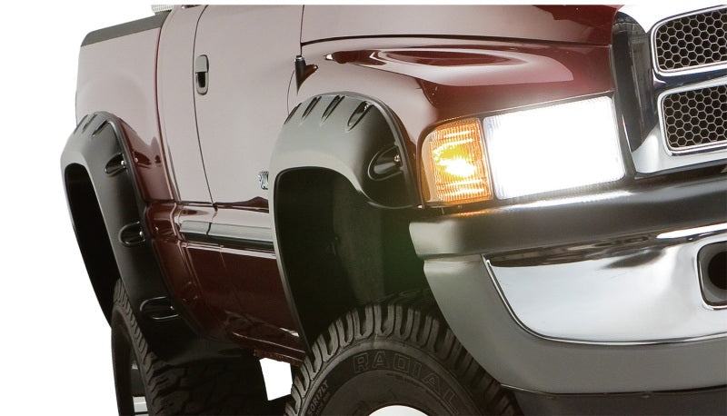 Bushwacker 19-20 GMC Sierra 1500 Pocket Style Flares 4pc - White Frost Tricoat 40909-64