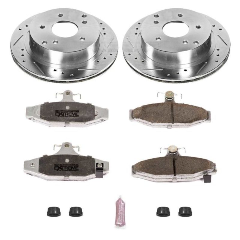 PowerStop PSB Z26 Street Warrior Kit Brakes, Rotors & Pads Brake Kits - Performance D&S main image