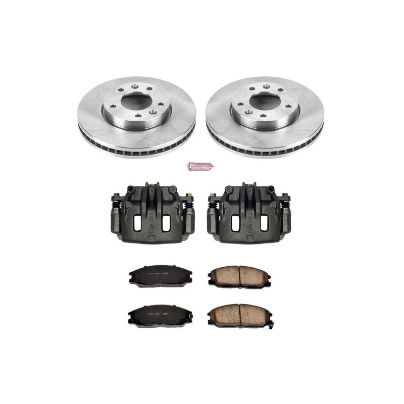 PowerStop PSB Autospecialty Kit w/Cals Brakes, Rotors & Pads Brake Kits - OE main image