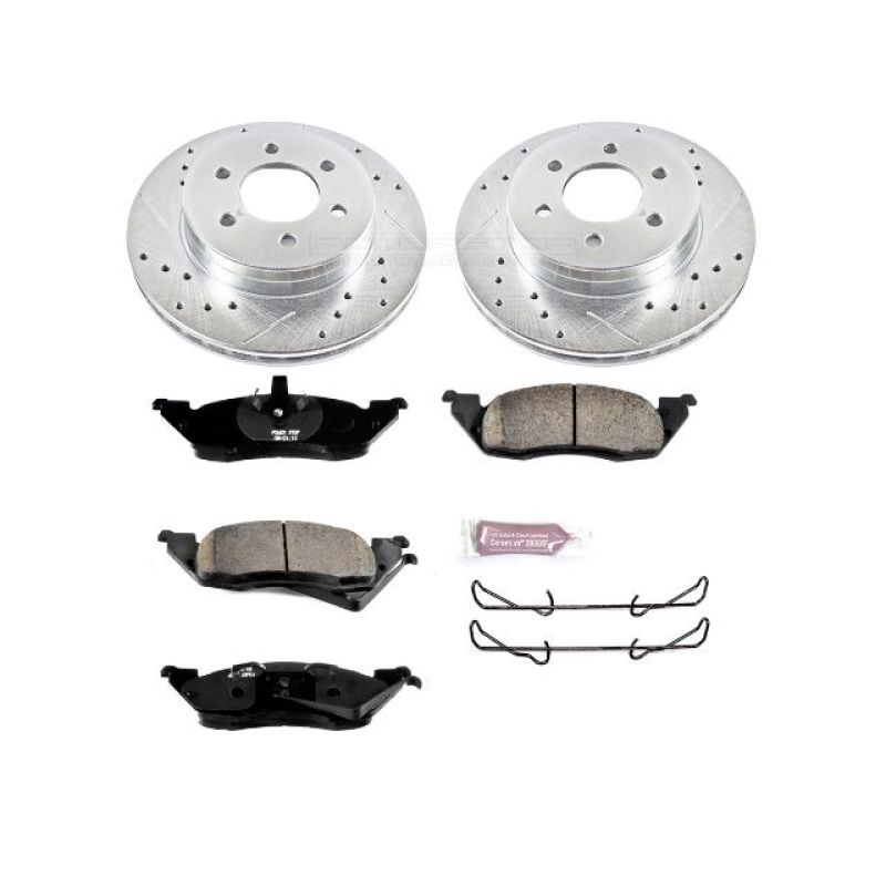 PowerStop PSB Z23 Evolution Kit Brakes, Rotors & Pads Brake Kits - Performance D&S main image