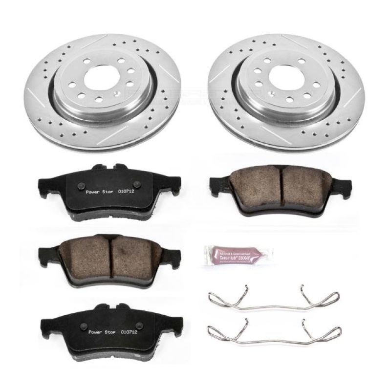 PowerStop PSB Z23 Evolution Kit Brakes, Rotors & Pads Brake Kits - Performance D&S main image