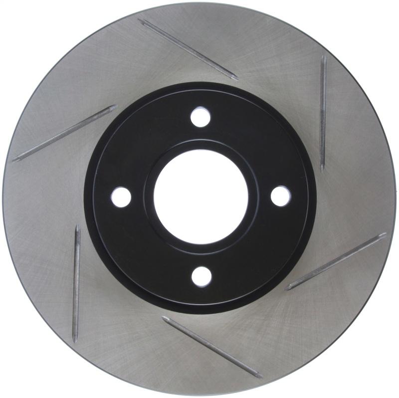 StopTech 14-18 Ford Fiesta Cryo Slotted Front Left Sport Brake Rotor 126.61110CSL Main Image