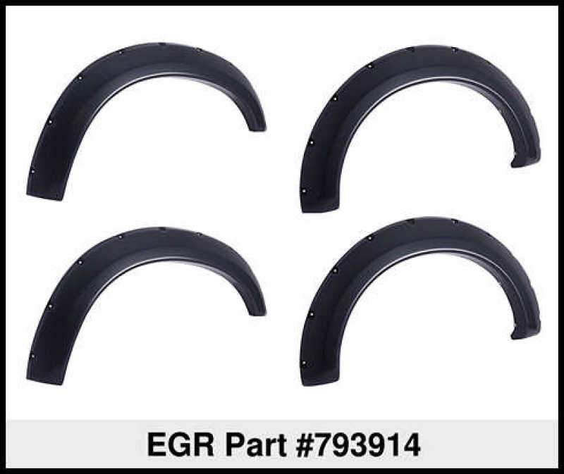 EGR 2017 Ford Super Duty Bolt-On Look Fender Flares - Set (793914) 793914WB Main Image