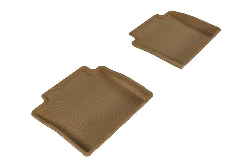 3D MAXpider 2014-2020 Chevrolet Impala Kagu 2nd Row Floormats - Tan L1CH04221502 Main Image