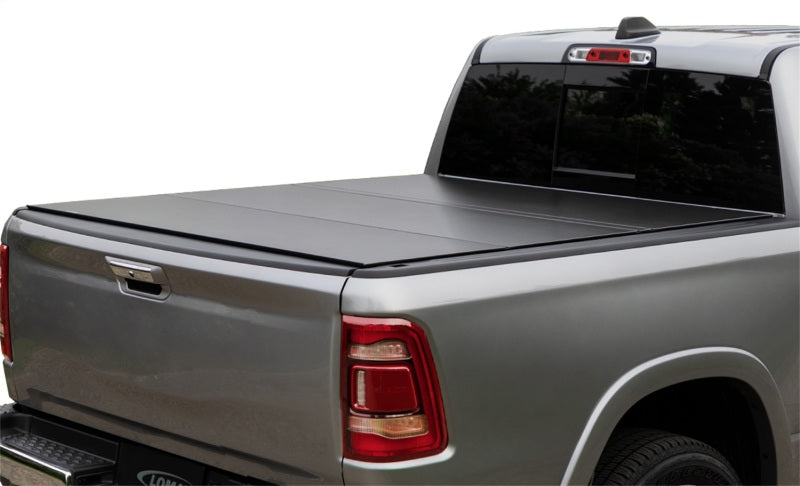 Access LOMAX Matte Black Tri-Fold Cover 19+ Ram 2500, 3500 6ft 4in Box (w/ RamBox Cargo Mgt System) B1040079