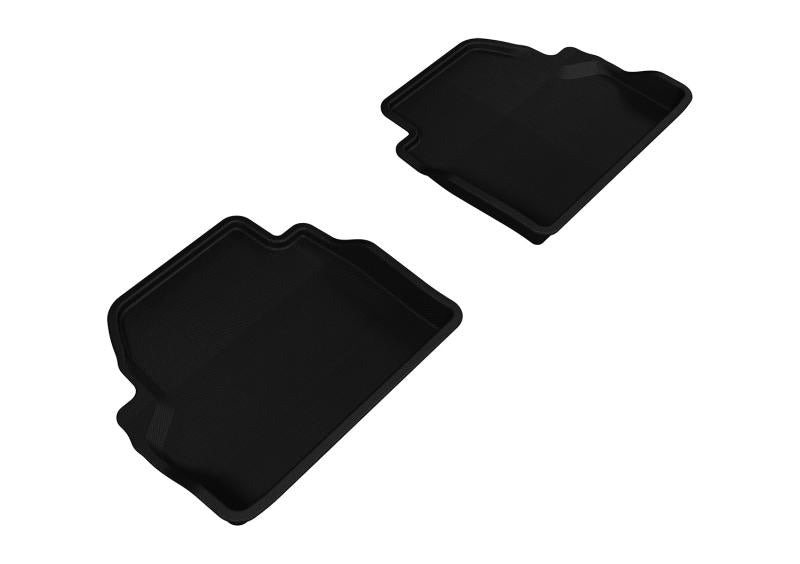 3D MAXpider 2014-2020 BMW 4 Series F32 Kagu 2nd Row Floormats - Black L1BM05621509 Main Image