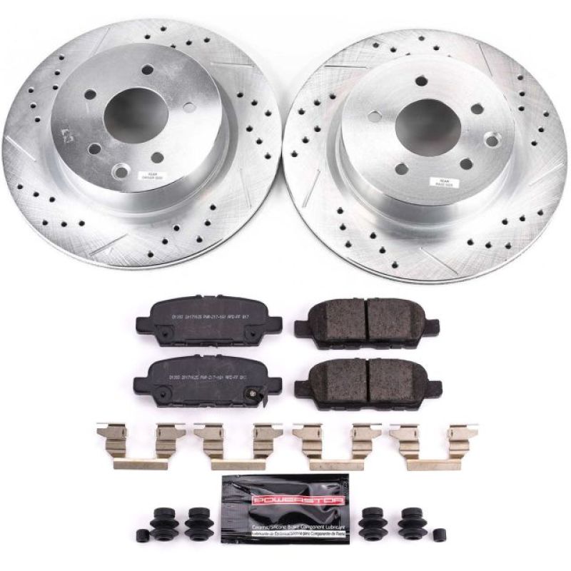 PowerStop PSB Z23 Evolution Kit Brakes, Rotors & Pads Brake Kits - Performance D&S main image