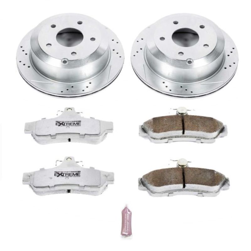 PowerStop PSB Z26 Street Warrior Kit Brakes, Rotors & Pads Brake Kits - Performance D&S main image