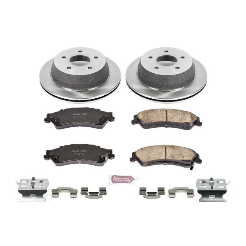 PowerStop PSB Autospecialty Kit Brakes, Rotors & Pads Brake Kits - OE main image