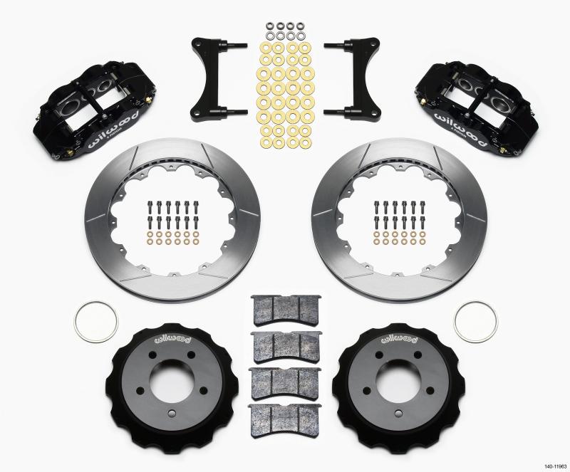 Wilwood Narrow Superlite 6R Front Hat Kit 12.88in 93-96 Mazda RX7 140-11963 Main Image