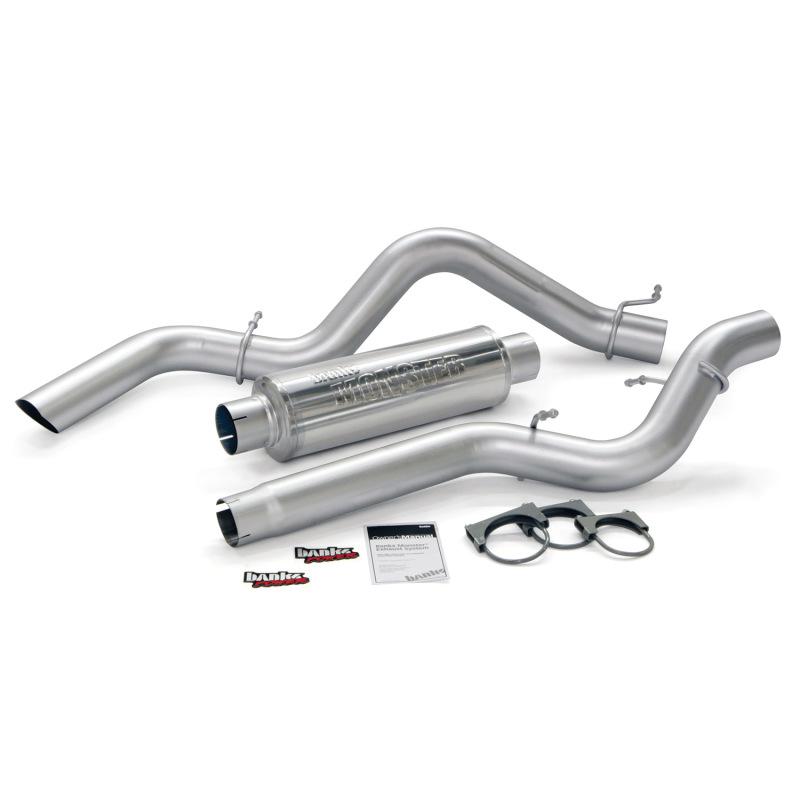 Banks Power 06-07 Chevy 6.6L SCLB Monster Sport Exhaust System 48772 Main Image