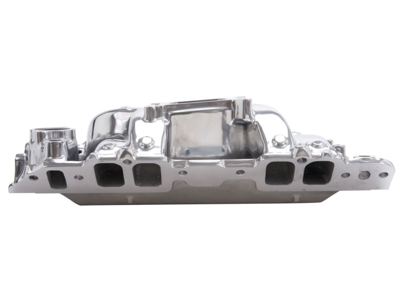 Edelbrock Polished B/b Chev Rect. Port Rpm Air-gap Manifold