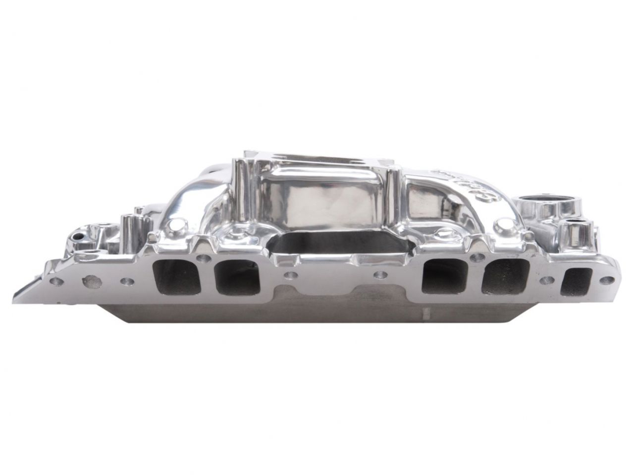 Edelbrock Polished B/b Chev Rect. Port Rpm Air-gap Manifold