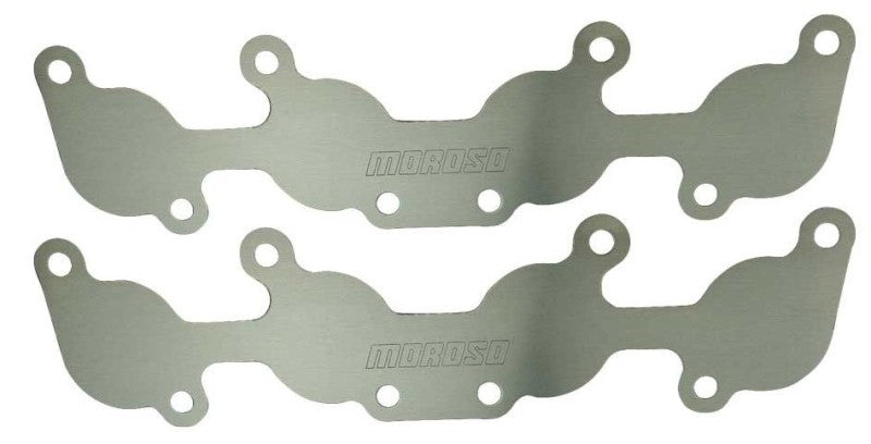 Moroso Ford 5.0 Coyote Exhaust Block Off Storage Plate - Pair 25171