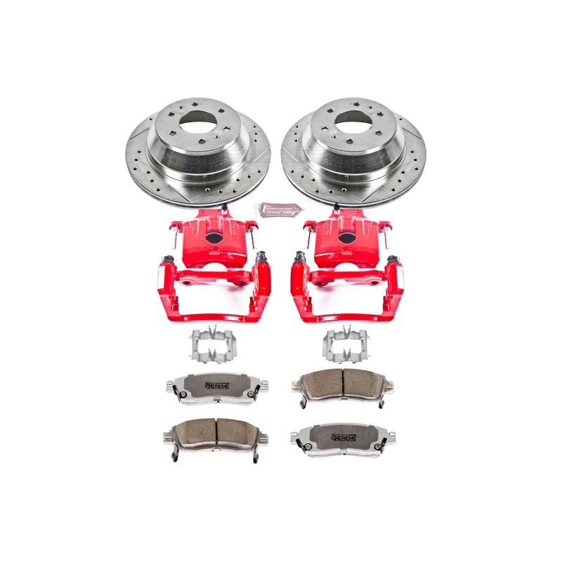 PowerStop PSB Z26 Street Kit w/Cals Brakes, Rotors & Pads Brake Kits - Performance D&S main image