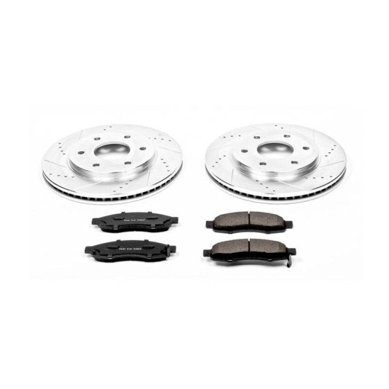 PowerStop PSB Z23 Evolution Kit Brakes, Rotors & Pads Brake Kits - Performance D&S main image