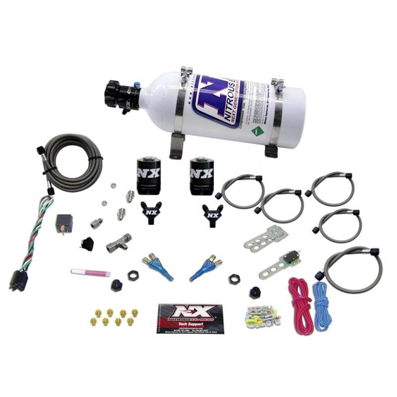 Nitrous Express GM TBI All Nitrous Kit (50-125HP) w/5lb Bottle 20218-05 Main Image