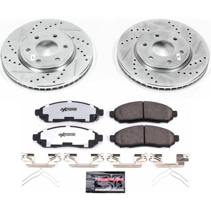 PowerStop PSB Z36 Truck & Tow Kit Brakes, Rotors & Pads Brake Kits - Performance D&S main image