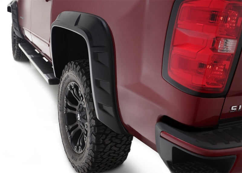 Bushwacker 2019 Chevrolet Silverado 1500 w/ 69.3in Fleetside Bed DRT Style Flares 4pc - Black 40944-02