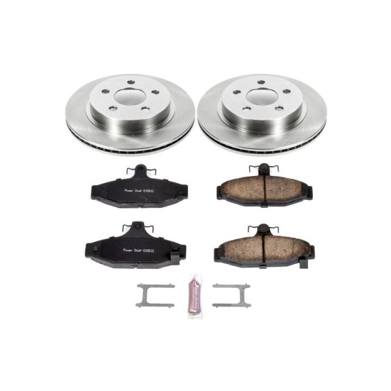 PowerStop PSB Autospecialty Kit Brakes, Rotors & Pads Brake Kits - OE main image