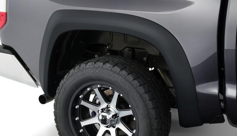 Bushwacker 14-18 Toyota Tundra Fleetside Extend-A-Fender Style Flares 2pc - Black 30042-02 Main Image