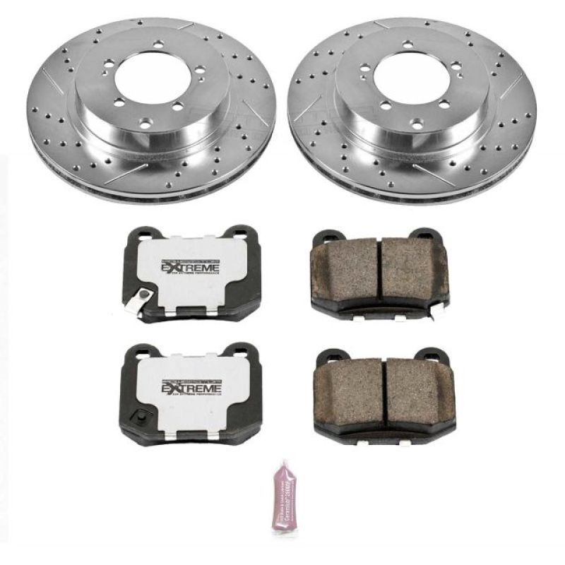 PowerStop PSB Z26 Street Warrior Kit Brakes, Rotors & Pads Brake Kits - Performance D&S main image