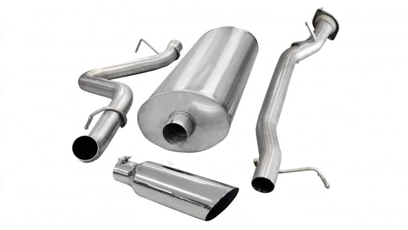 Corsa/dB 07-10 Chevrolet Silverado Crew Cab/Long Bed 2500 6.0L V8 Polished Sport Cat-Back Exhaust 24898 Main Image