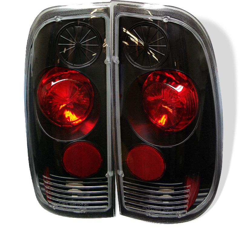 Spyder Ford F150 side 97-03/F250/350/450/550 Super Duty 99-07 Euro Tail Lights Blk ALT-YD-FF15097-BK 5003348 Main Image