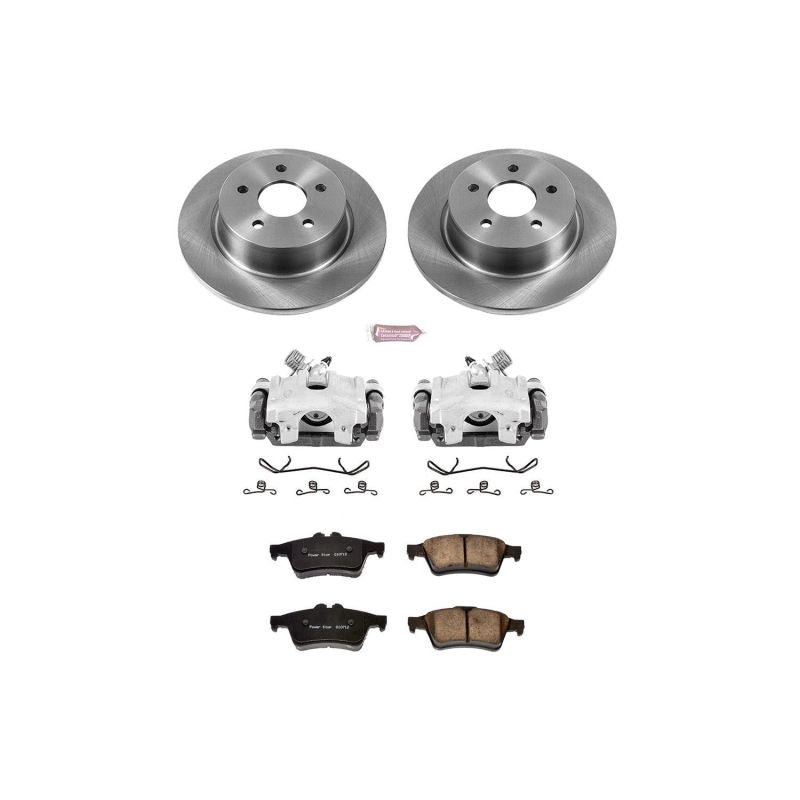 PowerStop PSB Autospecialty Kit w/Cals Brakes, Rotors & Pads Brake Kits - OE main image