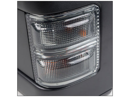 Spec D Tuning Chrome Towing Mirrors- Power, w/ Turn Signal-(08-10) Ford F250