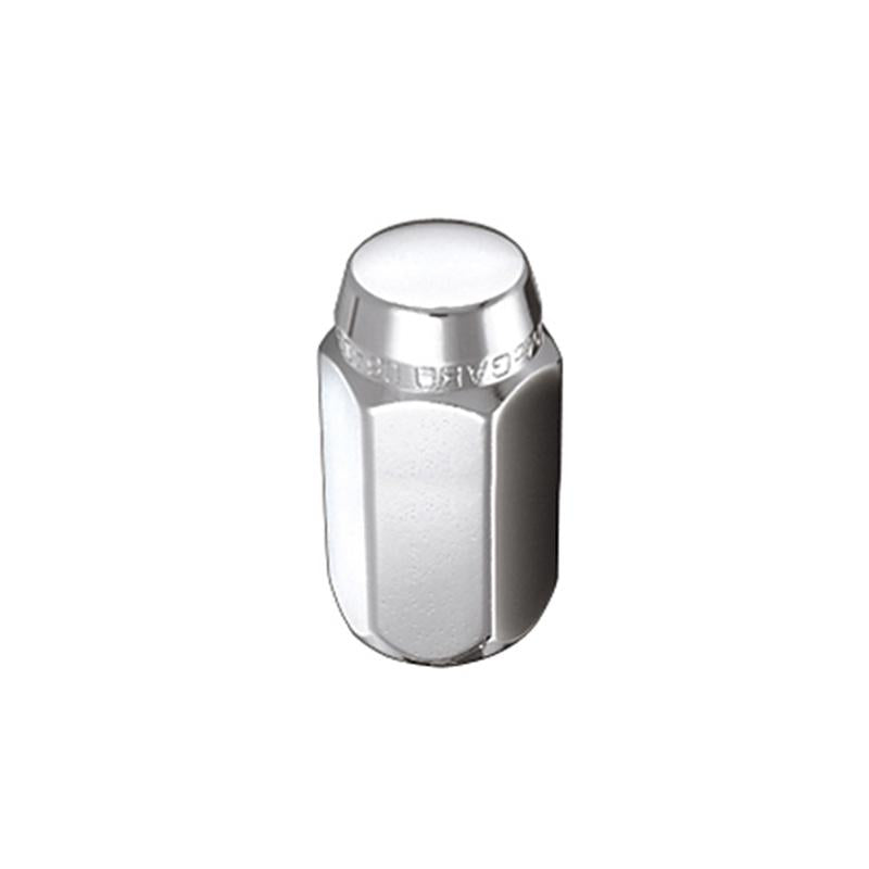 McGard Hex Lug Nut (Cone Seat) 9/16-18 / 7/8 Hex / 1.75in. Length (Box of 100) - Chrome 69418 Main Image