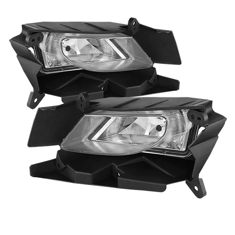 Spyder Mazda 3 2.5L 2010-2011 (excluding Speed3 Models)OEM Fog Lights w/Switch Clear FL-MM32010-C 5070456 Main Image