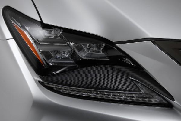 TOM'S Racing Carbon Sheet (Headlight) for 2015-2019 Lexus RCF